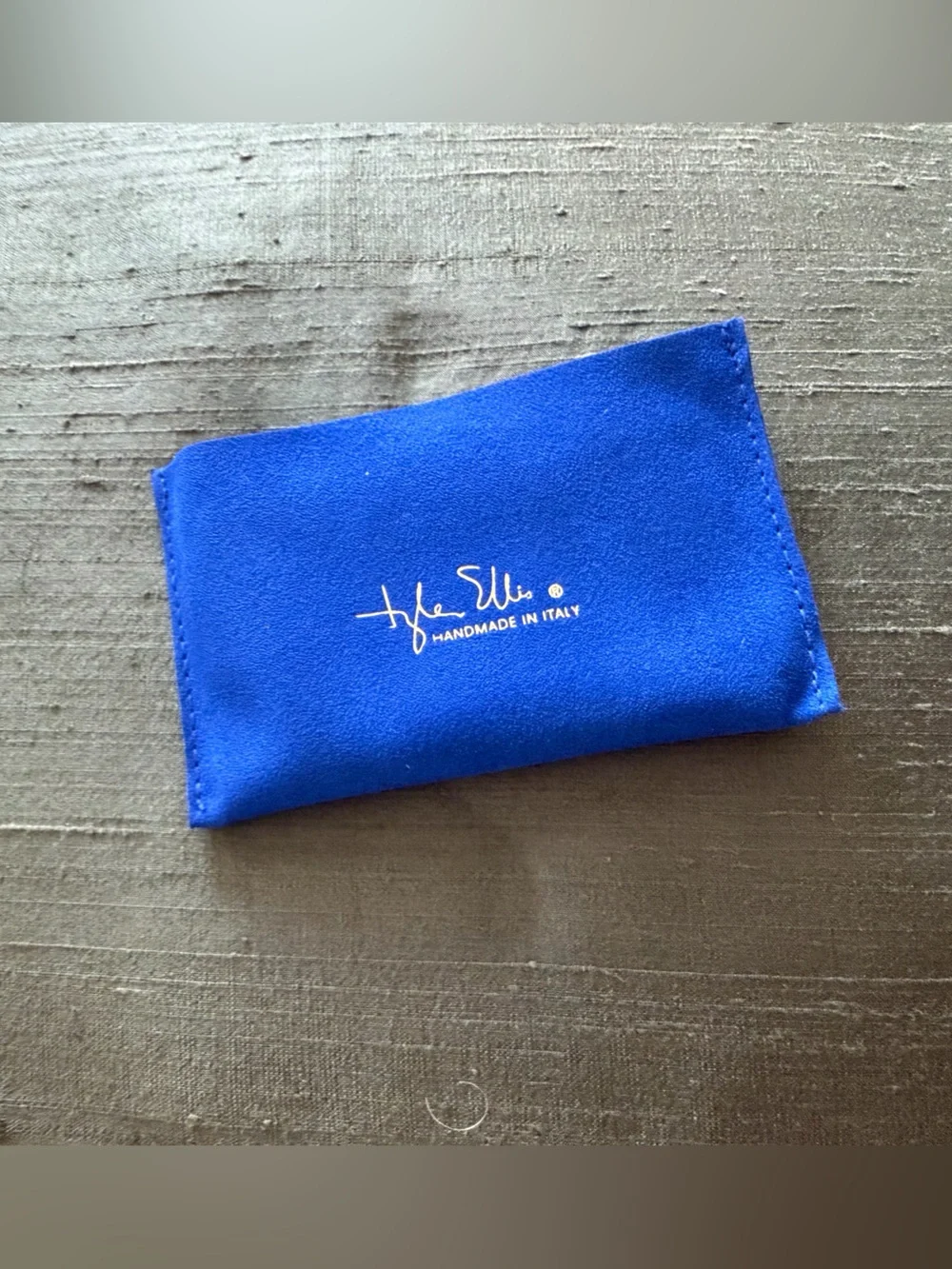 Tyler Ellis Wynn Card Holder – Raven Pebbled Leather | Handmade in Italy